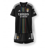 Dětský fotbalový dres Benfica 2023-24 Venkovní Krátký Rukáv (+ trenýrky)